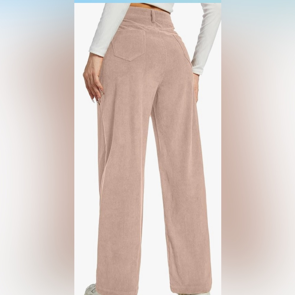 High-waisted Corduroy Women’s Pants